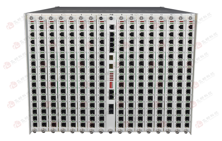 飛暢科技-960路電話光端機(jī)（8U 19英寸，SFP 1+1光備份）